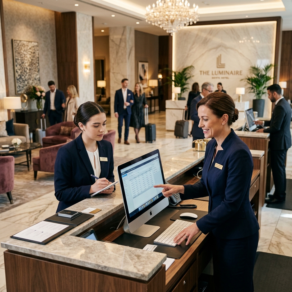 Hospitality Students Training